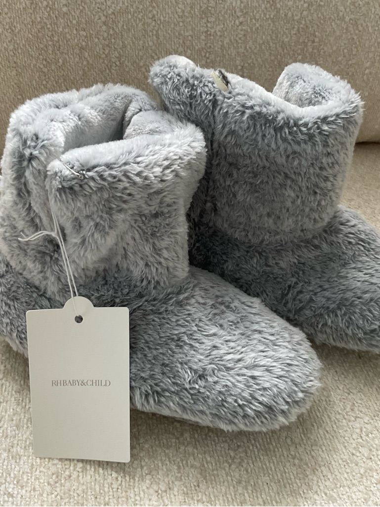 Restoration Hardware Gray Booties — image 2 of 5